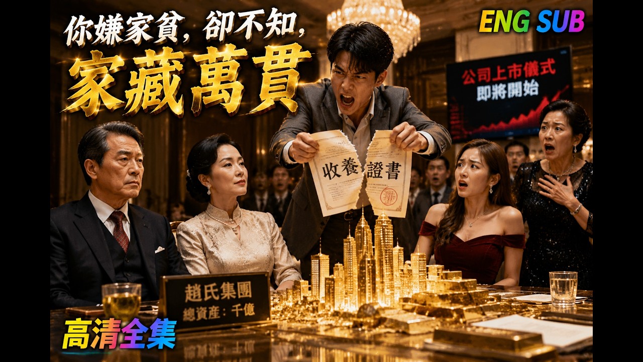 嫌貧愛富養子逼走父母，怎知對方是千億首富