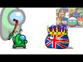 Mini Crewmate Kills Countryballs - Part 4 | Among Us