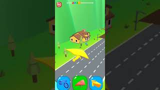 shape shifting very cool and gnarly hyper casual game #shapeshifting #gaming #shorts