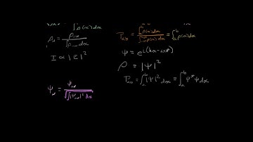 QM 1.2-03 wave function and probability density (4:04)