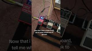Give me your best pedals! #Pedals #guitar #gear #music #guitarist #guitarpedals #art #stitch