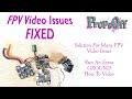 Fpv issues fixed  problems fpv  redundant ground