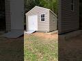 10x10 Vinyl Gable 🏘️ #shed #construction #outdoors #foryou #trending #shorts