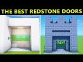 4+ The Best Redstone Doors Build in Minecraft