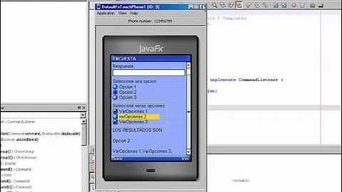J2ME:Como usar el componente ChoiceGroup en App de encuestas