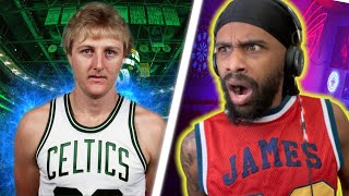 LAKERS FAN FIRST TIME WATCHING LARRY BIRD | Larry Bird ULTIMATE Mixtape!! REACTION by Rome Life Reactions 52,089 views 2 years ago 8 minutes, 8 seconds