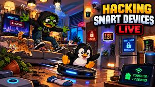 SMART DEVICE HACKING LIVE! IoT Security, Python & Web Hacking