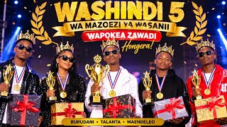 WASHINDI 5 WA MAZOEZI YA WASANII WAPOKEA ZAWADI