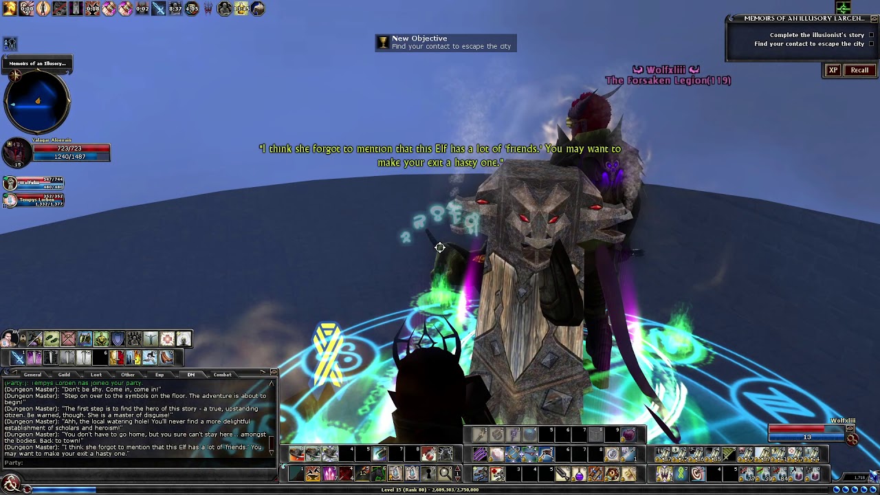 Memoirs of an Illusory Larcener