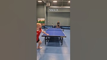 Step by step to handle a smash #pingpong #tabletennis