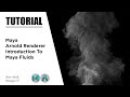 Introduction to Maya Fluids | Maya | Arnold Renderer | Tutorial