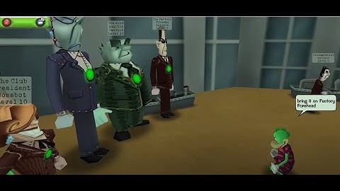 Fighting 4 Supervisor Cogs at once!