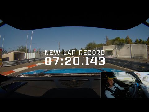 7:20.143 minutes - Onboard record lap of the Lynk & Co 03 Cyan at the Nürburgring Nordschleife