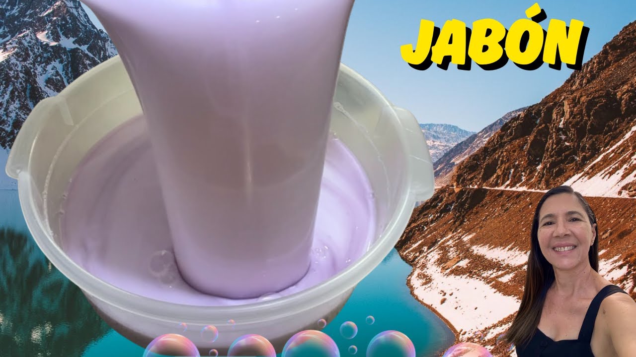 🔴 APRENDE A HACER JABÓN SIN SODA NI ACEITE, MUY PERFUMADO Y CON UNA ESPUMA INCREÍBLE