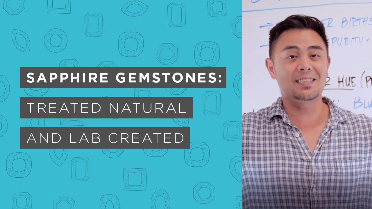 Сапфиры | Обработанные натуральные и выращенные в лаборатории