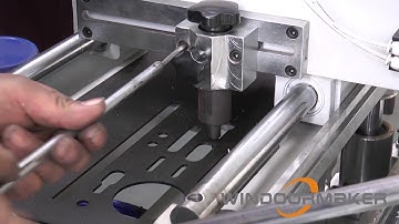 Aluminum Window Machine Single Head Copy Router