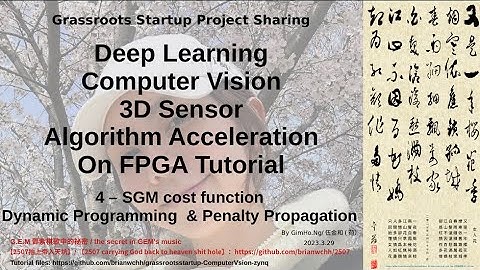 computer vision (3D sensor / stereo vision) and deep learning On FPGA ZYNQ-4-SGM, scan cost