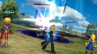 DFFOO Agrias Lost Chapter CHAOS, Team Tactics (Agrias,  Cloud,  Ramza)