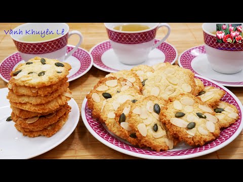 Video BÁNH QUY DỪA - Làm Bánh KHÔNG CẦN MÁY - Bánh DỪA NƯỚNG... - youtube