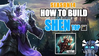 How to build Shen top Season14 (short guide)