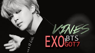BTS, EXO, GOT7 SEXY VINES 2016 (BEST)