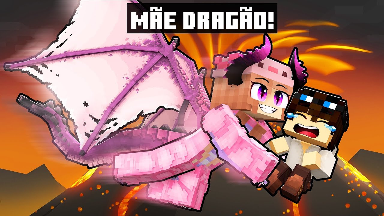 STHAN tem uma MÃE DRAGÃO no Minecraft!