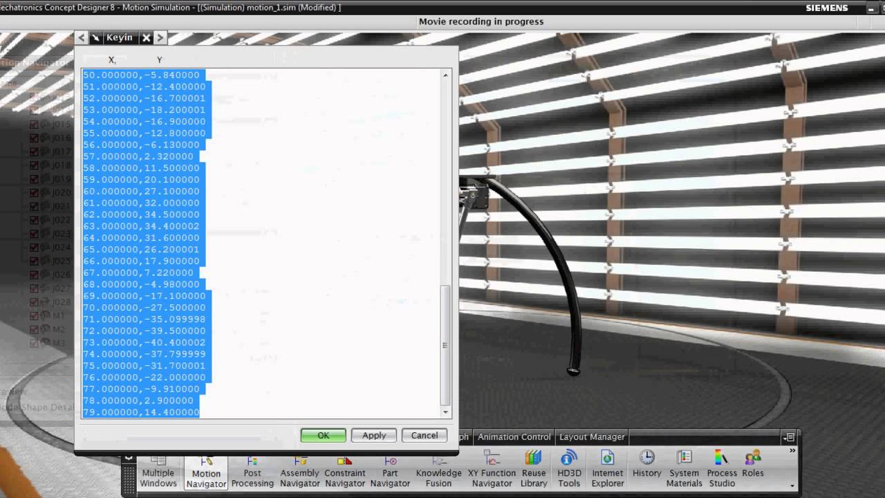 Unigraphics NX Delta Robot Simulation - YouTube