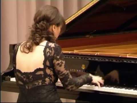 GEORGIAN PIANIST ELISSO BOLKVADZE PLAYS IN UNITED NATIONS GENEVA TV REPORTAGE 2.