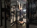 8 Pull Ups with 20 kg Weight