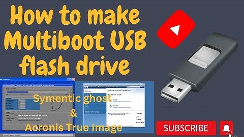 How to Create Multi-Boot USB Installer with YUMI | Symantec & Acronis Boot