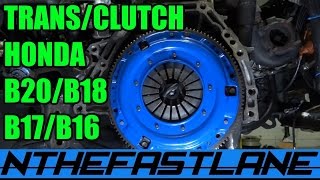 ▶️Transmission & Clutch: How To Replace (Honda Civic,Integra,Gsr B18C)⚙️🔧