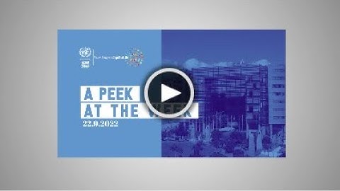 A Peek at the Week (22 September 2022)