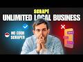 How to Scrape Google Map for free | Web Scraping