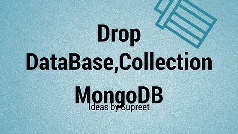 How to delete Mongodb collection.| Drop Mongodb Database