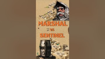 Marshal vs Sentinel | Stronghold Crusader: DE #strongholdcrusader #fireflystudios #gameplay #rts