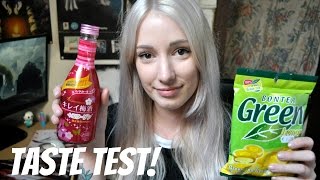 Asian snacks & drinks taste test [ From Japan, Philippines, Malaysia, Indonesia & Thailand!]