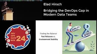 Bridging the DevOps Gap in Modern Data Teams - Elad Hirsch