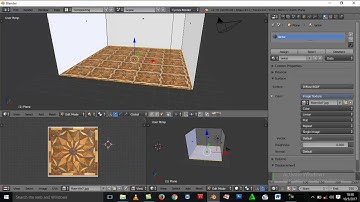 Video Tutorial pemberian Material pada Objek di Blender 3D