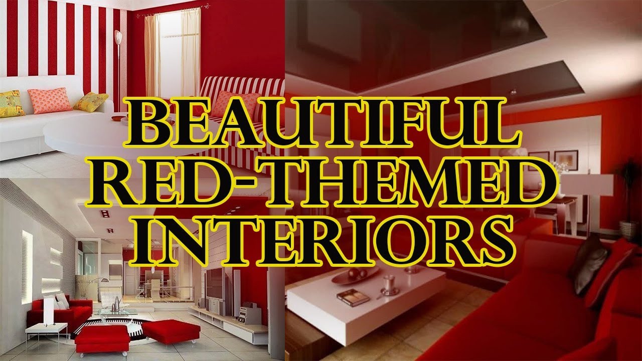 Beautiful Red themed Interiors - Streamlanka Creative Arts