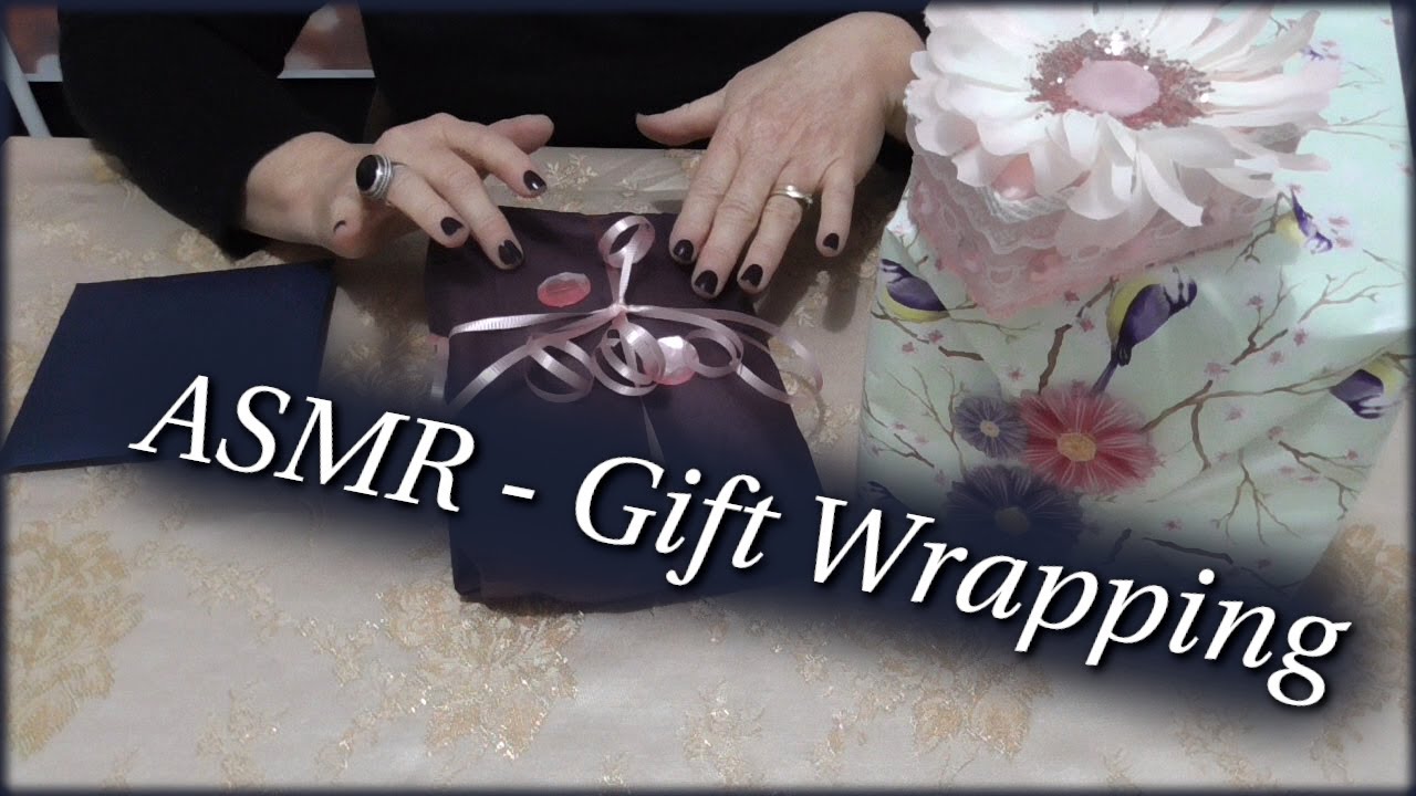 ASMR ~ MOST CALMING GIFT WRAPPING