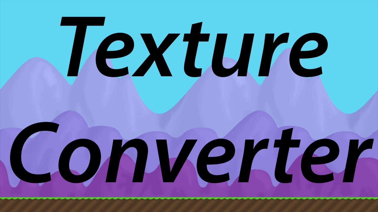 Texture Converter - YouTube