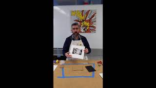 Blanden Virtual Mix Media Printmaking Class
