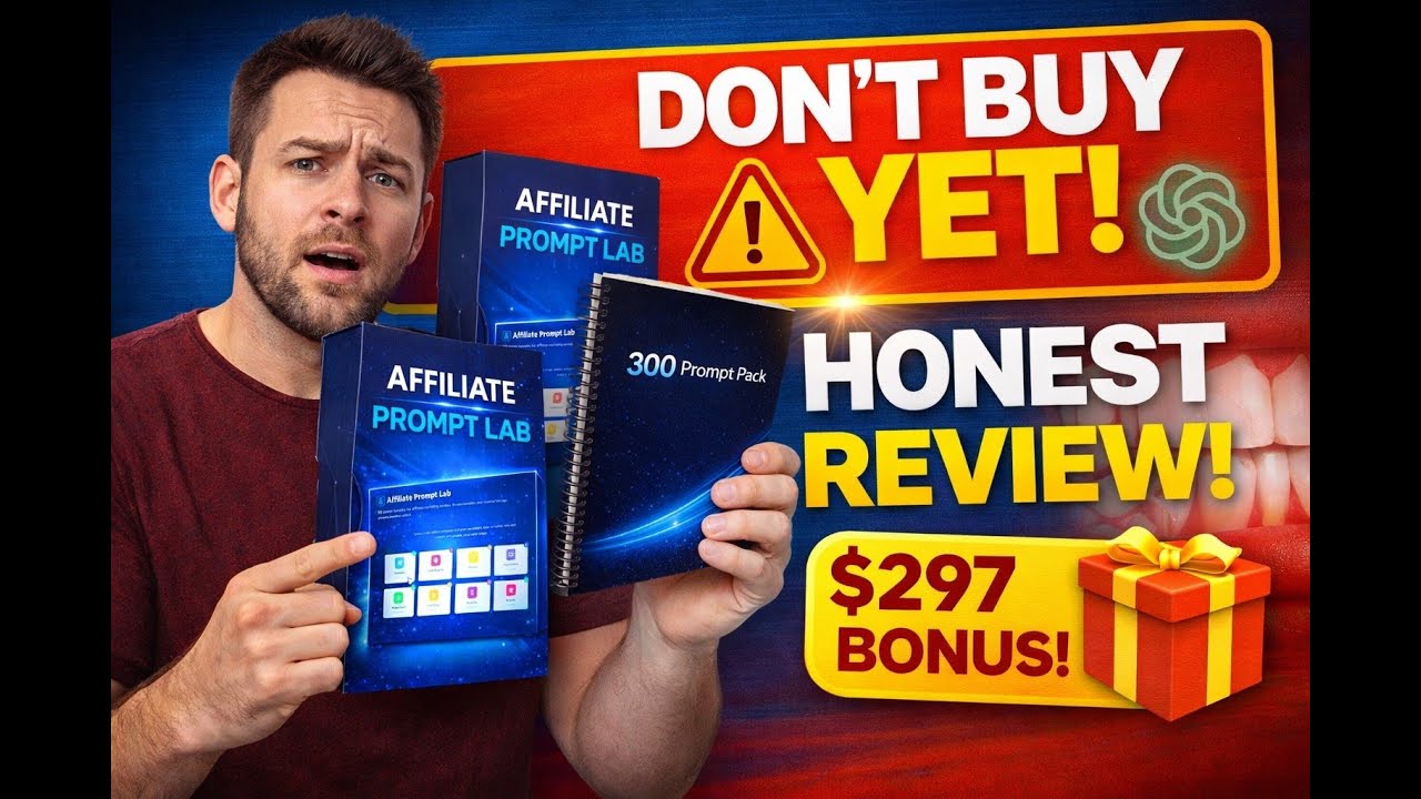Affiliate Prompt Lab Review ⚠️ Don’t Buy Until You Watch This! (Honest + Bonuses)