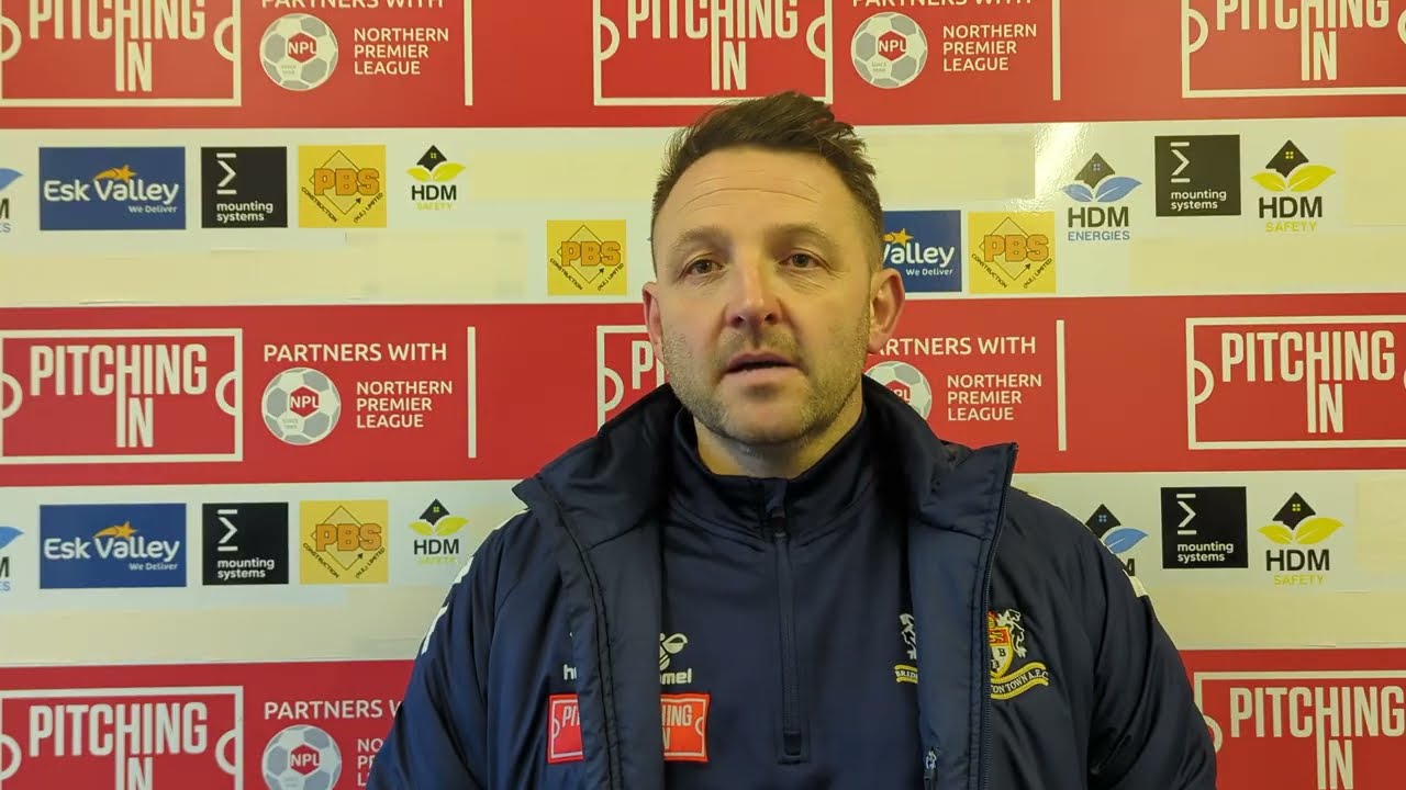 INTERVIEW | Scott Kerr gives his thoughts post defeat at home to Consett 