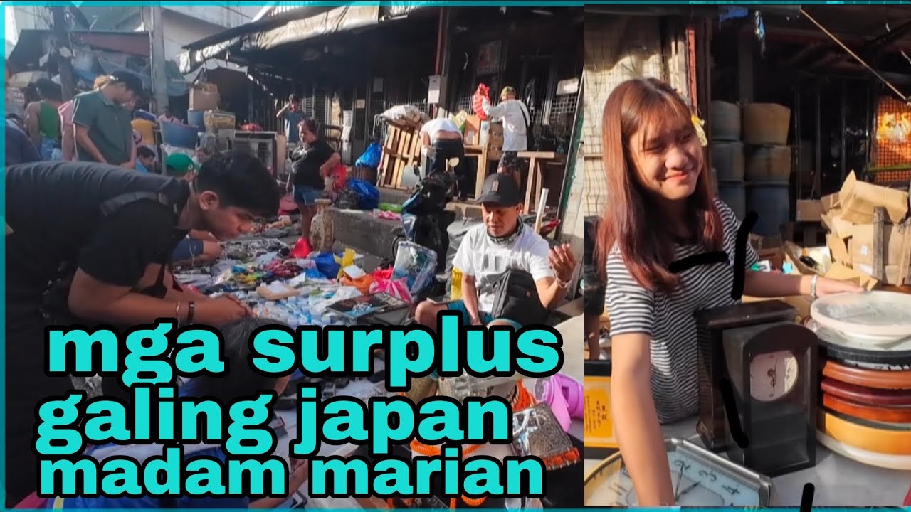 Mga surplus galing japan madam marian dito sa buraotan carmen planas#tonyvlogs