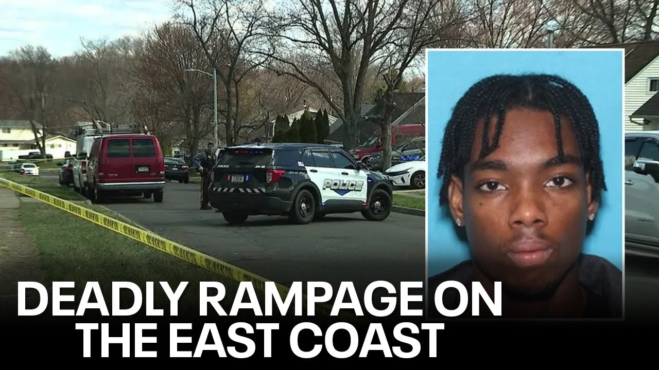 Triple murder suspect arrested in New Jersey - YouTube