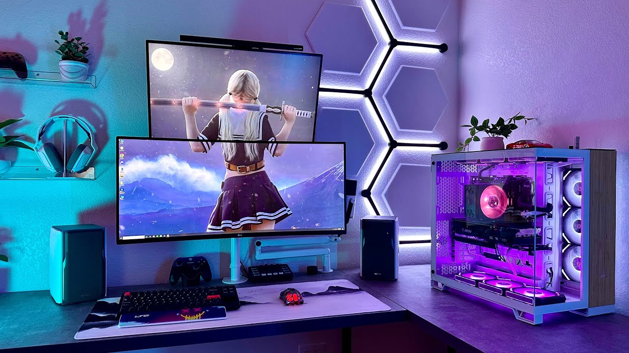 This Is How I Built My Dream Gaming and Studio Setup (2025) - YouTube