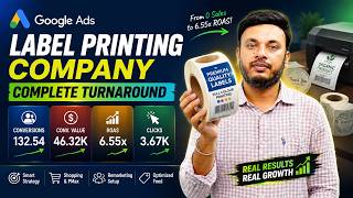 Google Ads for Printing Companies We Generated 46K in Sales at 6 55X ROAS