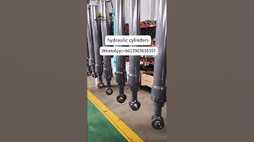 Hydraulic cylinders applicable to excavators of various brands.  #excavator #cylinder #hydraulic