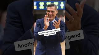 Coaching legend Jay Wright says farewell #shorts
